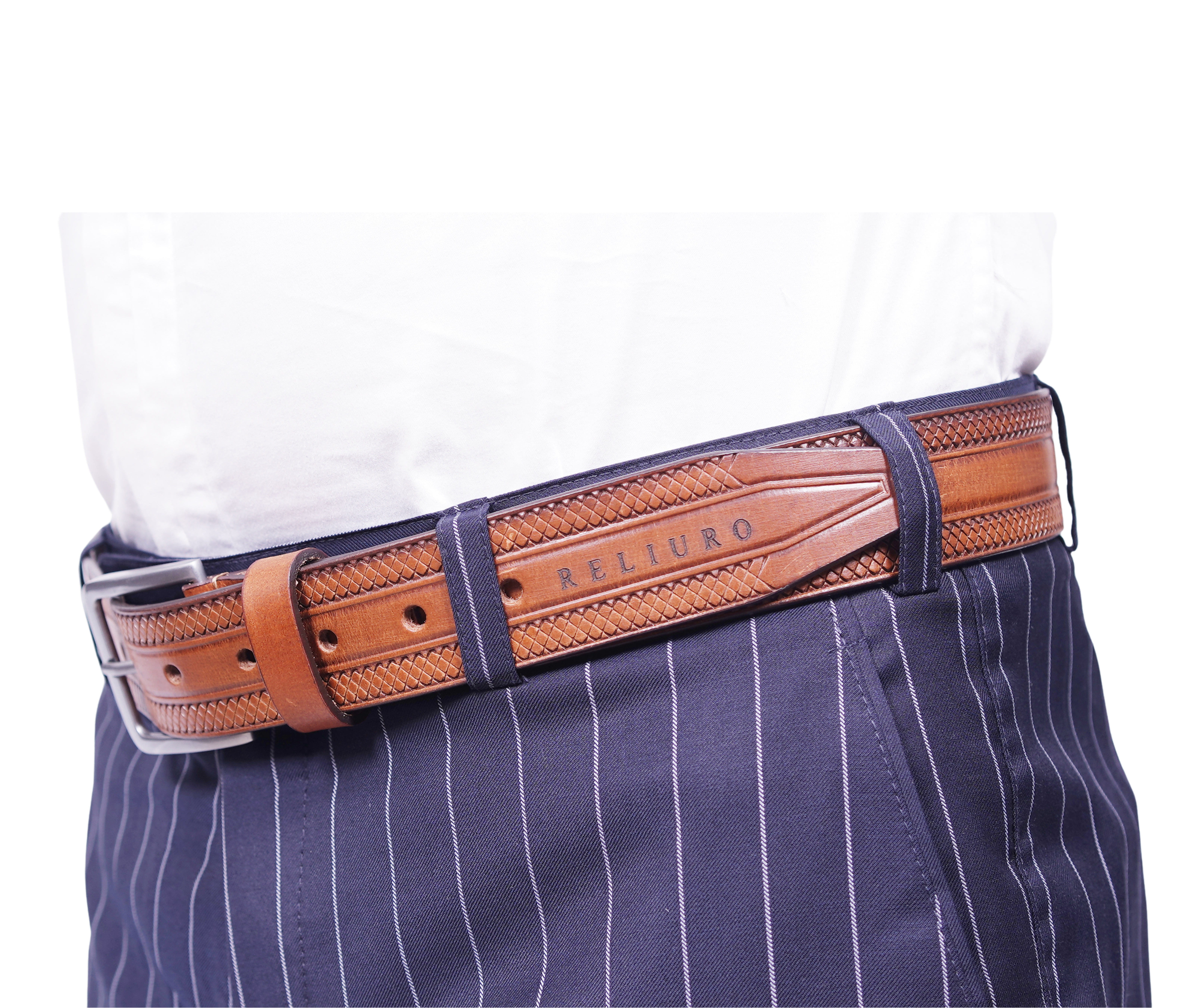 The Saffiano - Textured Strap - View 1